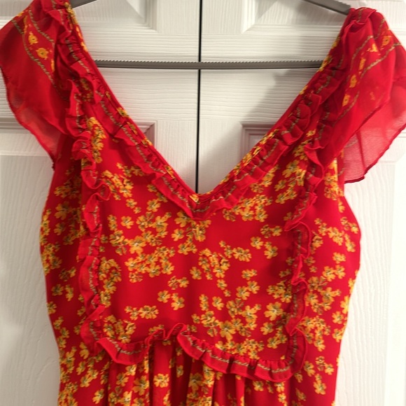 Max Studio Dresses & Skirts - Max Studio Red Summer Dress Size Small